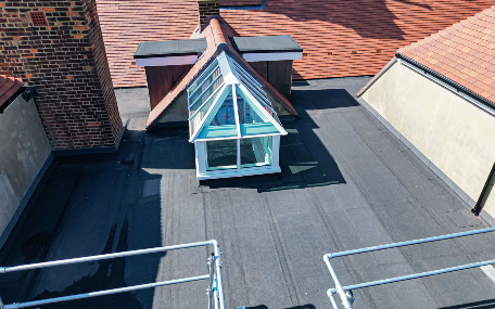 New Lantern and Flat Roof Refurbishment