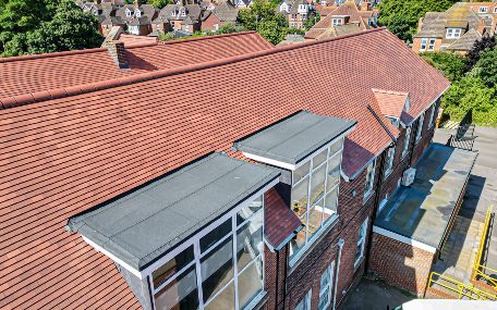 Renewed Pitched and Flat Roof Areas