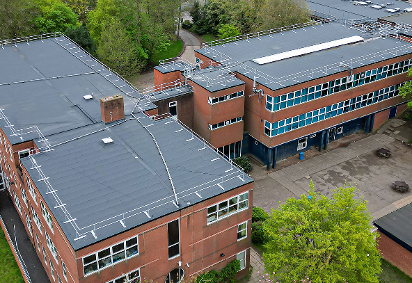 Hedingham School Flat Roof Hero