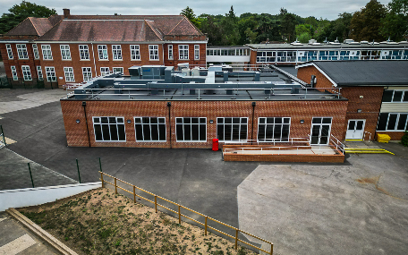 Canteen Extension - Side Elevation