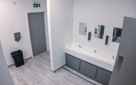 Changing Room Access and Basin Area