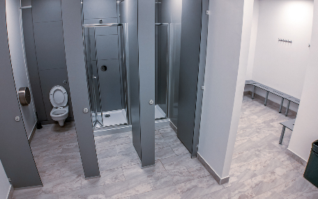Changing Room, Toilet & Shower Remodel